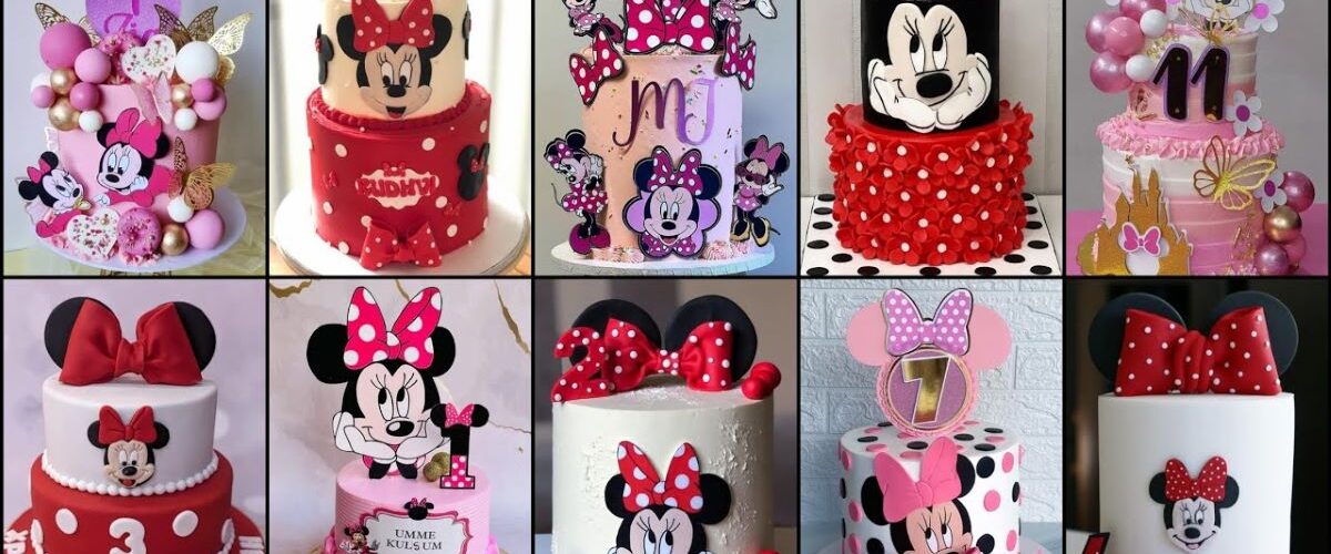 minnie mouse cake design