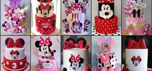 minnie mouse cake design